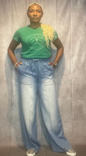 Load image into Gallery viewer, Chambray Wide Leg Pants
